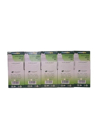 Adet 5w 4000k Gu10 Duy 38 Gün Işığı Led Spot Ampul Uzlıght Diğer