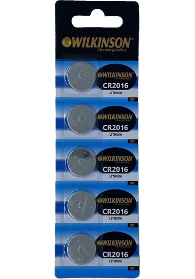 Wilkinson 2016 3V Lityum Düğme Pil 5 li Paket