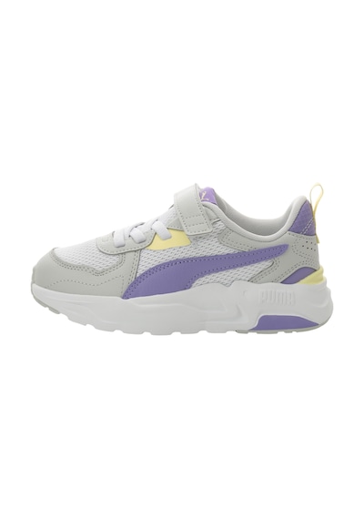 391480-18 Puma Trinity Lite Ac+ Ps Pristine- White- Çocuk Spor Ayakkabı Beyaz 391480-18 Beyaz Mor