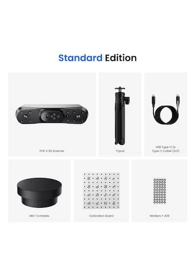 Revopoint Pop 4 Standart Edition 3d Tarayıcı