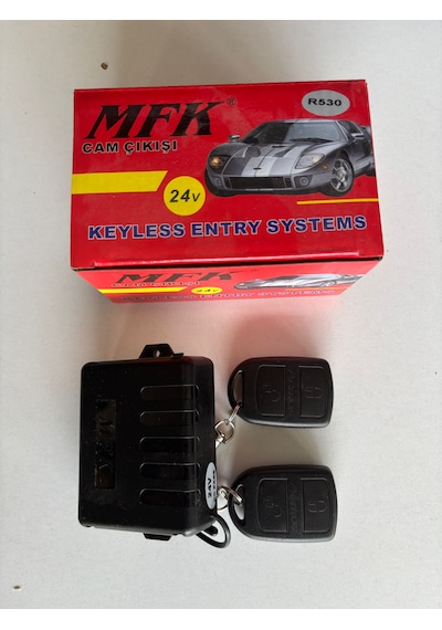 24 Volt Actros Yazılı Mfk Merkezi Kilit Için Açma Kapama Kumanda Seti R530 Tır Kamyon Otobüs İçin