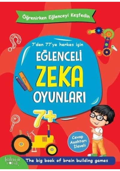 Eğlenceli Zeka Oyunları - Kırmızı - Öğrenirken Eğlenceyi Keşfedin - Rxlu-640484