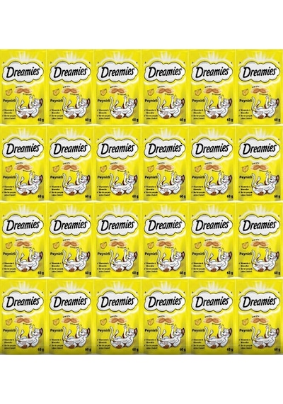 Dreamies Peynirli Kedi Ödül Bisküvisi 24 x 60 G