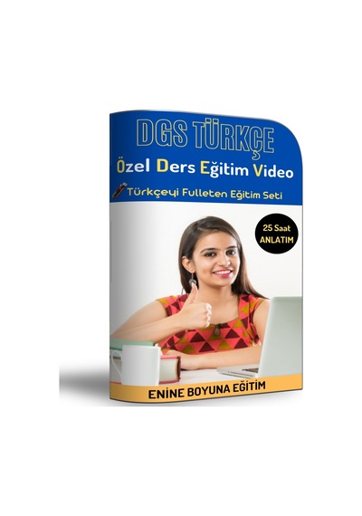 Enine Boyuna Dgs Türkçe Özel Ders Eğitim Video Seti