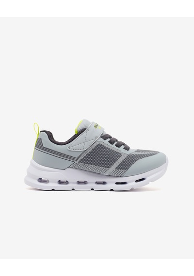 Skechers Glıde-step Lıghts Büyük Erkek Çocuk Gri Işıklı Spor Ayakkabı 400240l Gylm