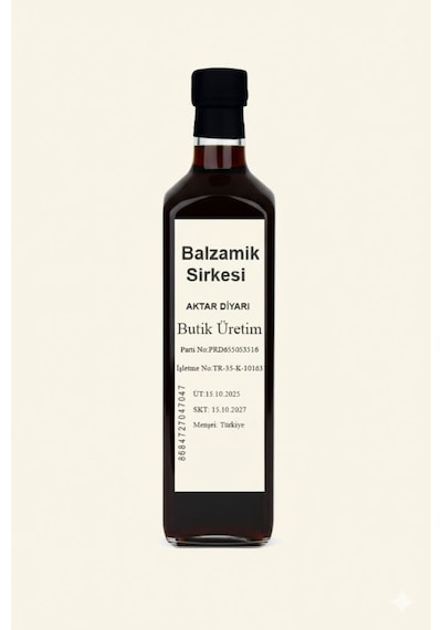 Balzamik Sirkesi 1000 Ml Aktar Diyarı