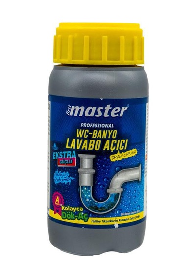 Master 500790 Dök Aç Wc Banyo Lavabo Açıcı 500 Gr