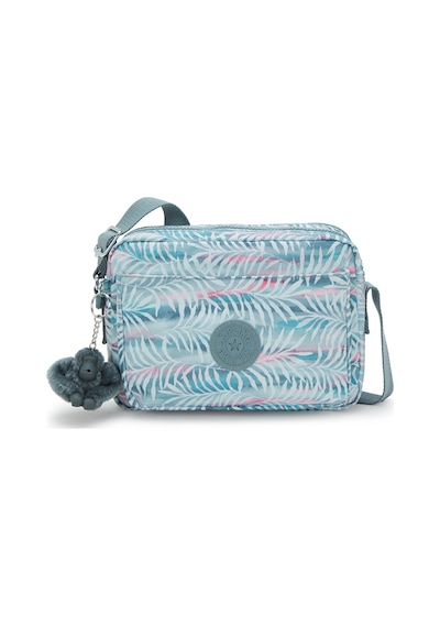 Kipling Kıplıng Abanu M Orta Boy Omuz Çantası Desenli Palmtree Leaves Desenli Çok Renkli