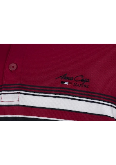 AR-MA Arma Erkek Slim Fit Polo Yaka Tişört Y7tyo7171 kırmızı