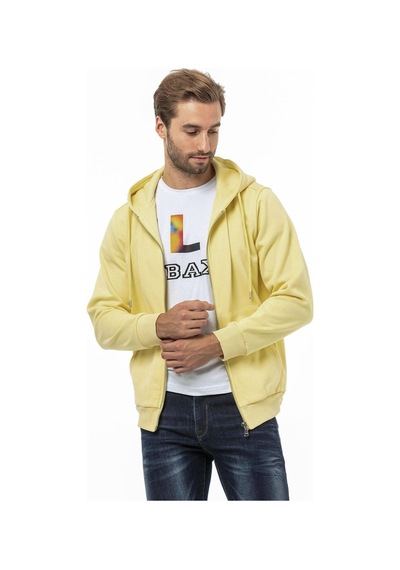 Cipo & Baxx Cl556 Erkek Basic Zip Sweatshirt 001
