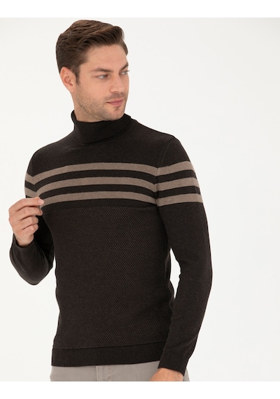 Pierre Cardin Erkek Kahverengi Triko Kazak 50278029-vr158 Kahverengi Pierre Cardin Erkek Kahverengi Triko Kazak 50278029-vr158 Kahverengi