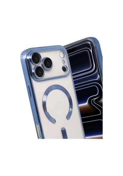 Apple İphone 17 Pro Max Kross Magneticsafe Kapak - Sierra Blue