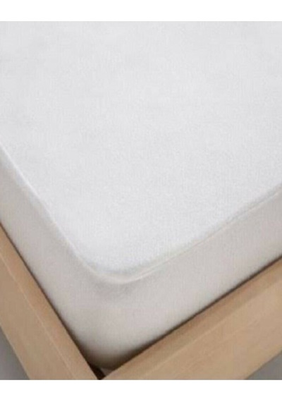 Mycey Çift Kişilik 160x200 Cm Sıvı Geçirmez Fitted Alez Micro Kumaş Alez Beyaz