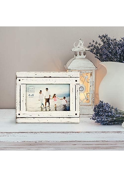 Prınz Homestead Holzrahmen 4 X 6 Distressed White