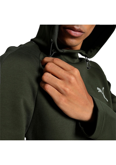 Puma Evostripe Erkek Yeşil Antrenman Sweatshirt 68169970 1567838 Yeşil