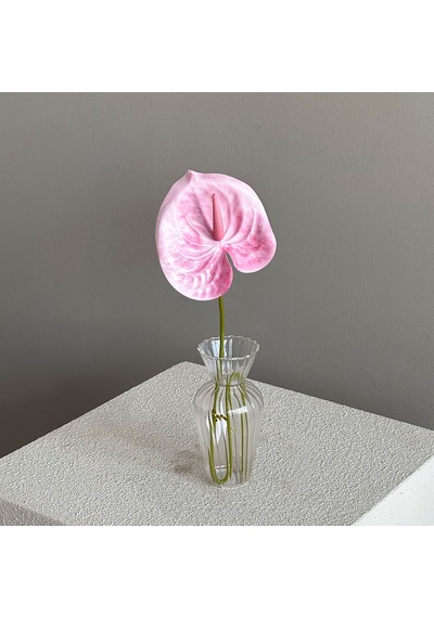 Yapay Çiçek Antoryum Dal Pembe 60 Cm