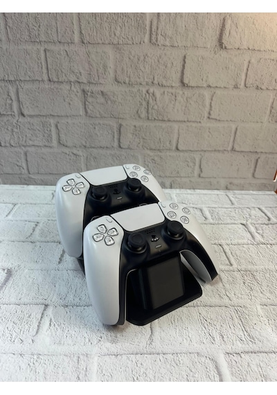Siyah İkili Gamepad Tutucu 7x18 Cm Oyun Aksesuarı
