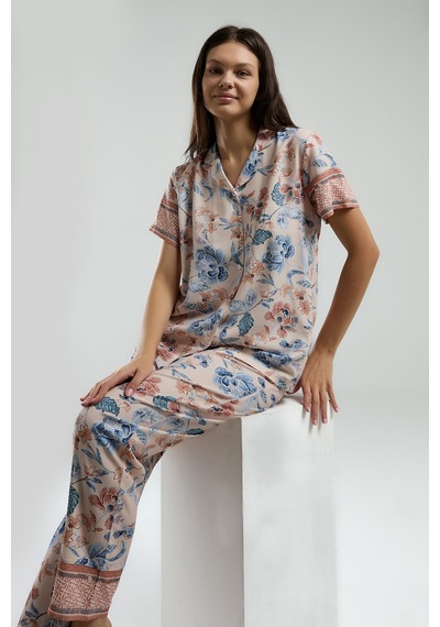 Arnetta Kadın Pembe Gömlek Pijama Ar3201-s-v1 Pembe