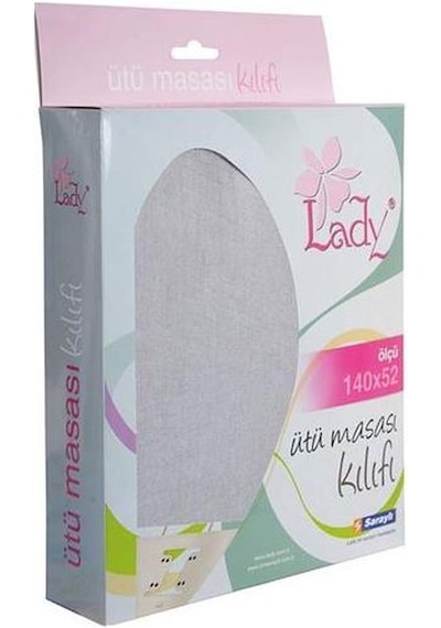 Lady Saraylı Keçeli Ütü Masası Kılıfı Büyük Boy 140 x 52 CM
