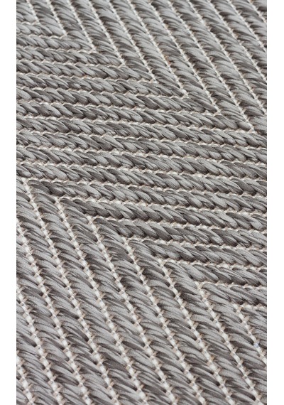 Mono Mno 02 Grey Hav Toz Vermez Kaymaz Tabanlı Şık Kilim
