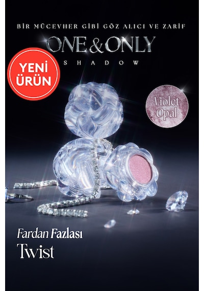 Yansımalı Krem Dokulu Çok Amaçlı Tekli Far Muzıgae Mansıon One&only Shadow Twist Violet Opal 53745477