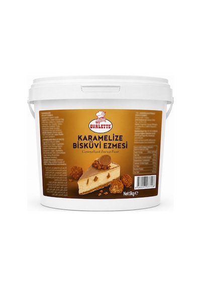 Ovalette Karamelize Bisküvi Ezmesi 5 Kg