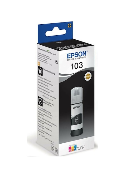 Epson 103 Siyah Şişe Kartuş C13T00S14A