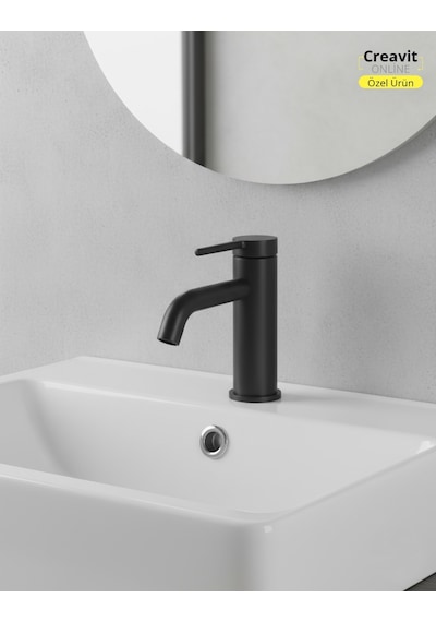 Vasa BT.VS1500S Lavabo Armatürü Mat Siyah