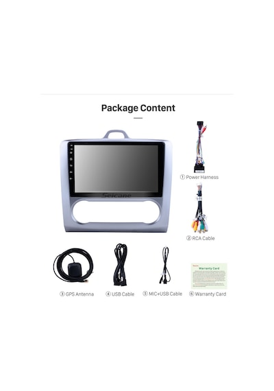 Ford Focus 2 Dijital 1999-2008 Multimedya Navigasyon Usb Kamera Carplayer