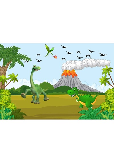 Sevimli Dinozorlar Duvar Kağıdı
