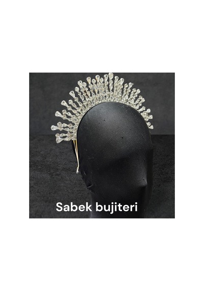 Crown Of Rays Gelin Tacı Kına Party After Taç Beyaz - 761373976 Beyaz