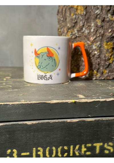 Boğa Burcu Tasarım Kupa
