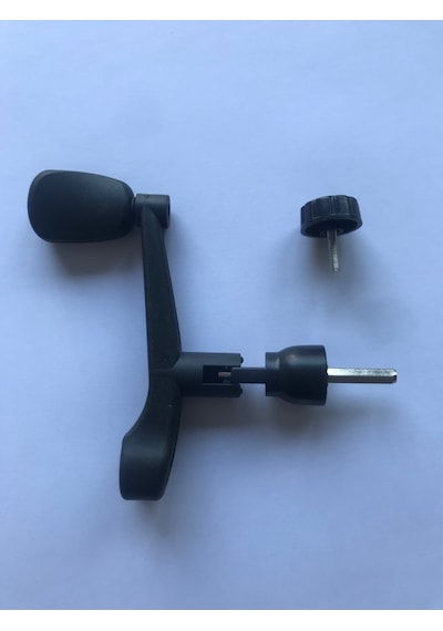 50' Lik Ve 60' Lık Makine Kolu Siyah Plastik