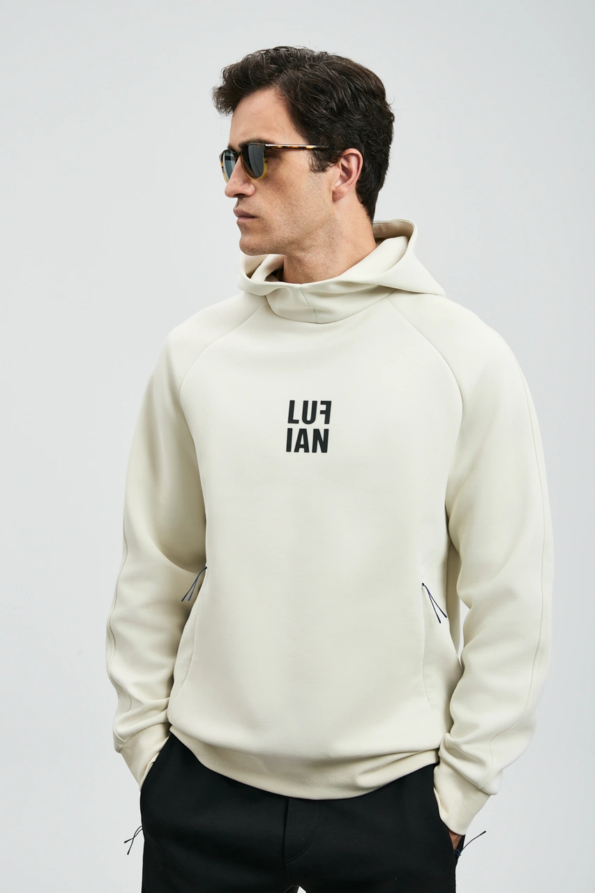 Lufian Snow Erkek Sweatshirt Kırık Beyaz Kırık Beyaz 112030183100510 Kırık Beyaz