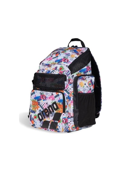 Arena One Go Backpack 45l Allover Collage Unisex Yüzücü Sırt Çantası 010232101 Çok Renkli
