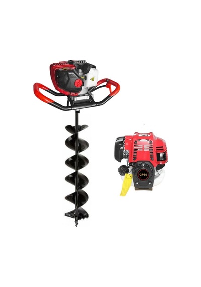 Gardenpro Gx50 4 Zamanlı Motor Toprak Burgu Makinesi 100 MM