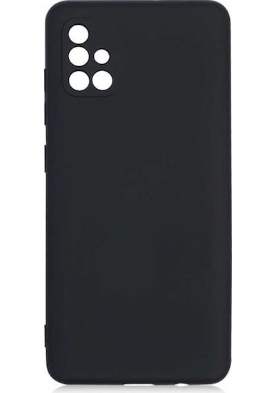 Samsung Galaxy Uyumlu A51 Kilif Zore Mara Lansman Kapak-Siyah 525316155