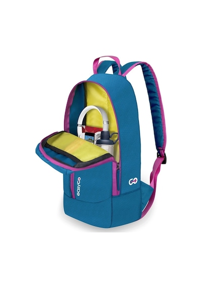 Mack Mcc-3007 Easygo Daypack Mavi-Fuşya Sırt Çantası