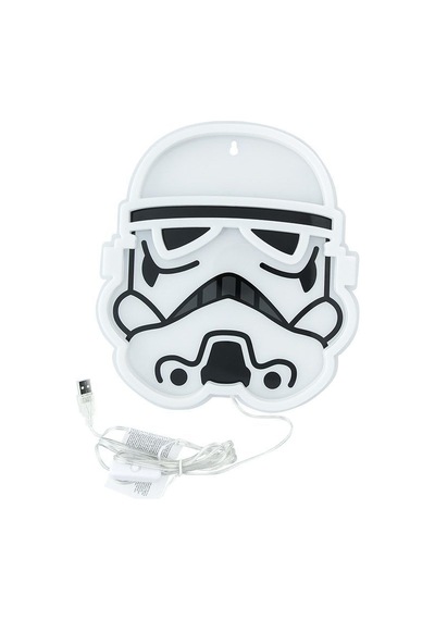 Paladone Stormtrooper Duvar Tipi Neon Lamba Beyaz Ve Siyah