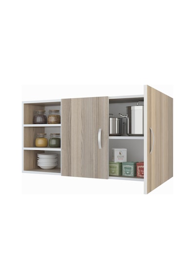 Kenzlife hazır mutfak castus22 crd 060*120*22 mutfak banyo dolabı kapaklı raflı