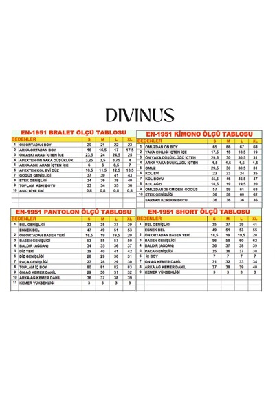 Divinus Kabartma Kalp Baskılı 5'li Pijama Takımı Beyaz