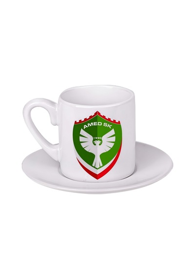 Amedspor Türk Kahvesi Fincanı Beyaz