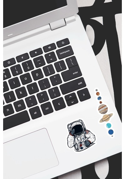 Nasa Uzay Tasarımlı Laptop Notebook Tablet Telefon Sticker Set 19
