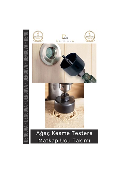 Matkapucu Profesyonel Metal Ahşap Mdf Plastik Alüminyum Panç Seti 8 Parça Tavan Kesme Matkap Ucu Ta