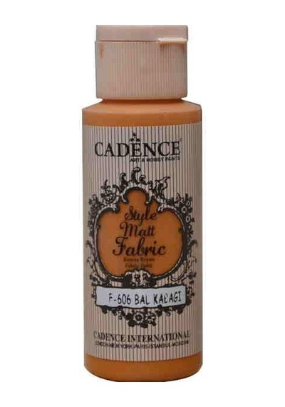 Cadence Style Matt Fabric Kumaş Boyası F-606 Balkabağı
