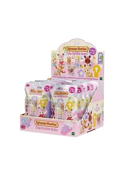 Epoch Sylvanian Families Bebek Minifigür Eğlenceli Saçlar Serisi, Çok Renkli, Plastik