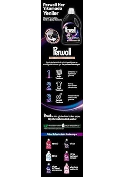 Siyahlar İçin Hassas Sıvı Çamaşır Deterjanı 4 L, 1 Paket 1 X 3960 Ml 0.75 LT - 2.5 LT - 12 KG
