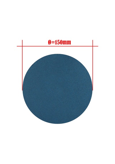 Grin Su Geçirmez Cırtlı Disk Film Zımpara 150 MM 1200 Kum 5'li