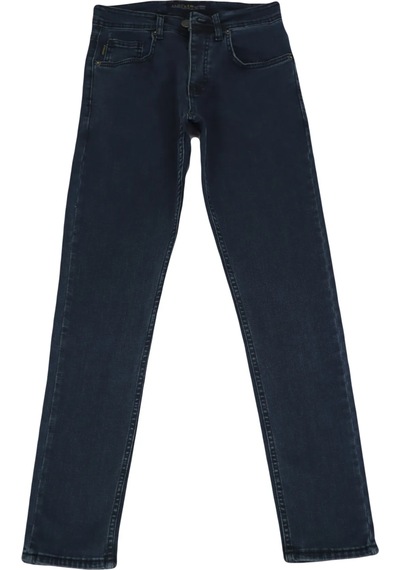 Dmctekstil Hacker Jean Erkek Lacivert Normal Bel Normal Kesim Dar Paça Jean Pantolon