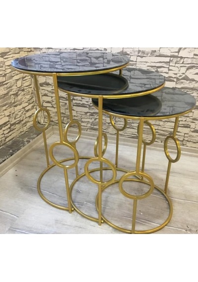 Zigon Zlf Hlkalı Siyah Düz Temper Cam Tabla Metal Transmisyon Go